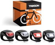 TRIXSON Bike Lights, Set of Front a