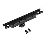 ToopMount Tactical Weaver Rail 20mm Weaver Rail Mount Aluminum Picatinny Rail Set for M4/M16 Carry Handle 15A Airsoft Hunting