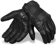 Leather Motorcycle Gloves for Men- 