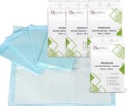 100pk Omnitex 60 x 90cm Disposable Incontinence Bed Pads - 1400ml absorption Sheets | Premium Underpads, Bed Mats, Mattress Protectors, Incontinence Pads | 4x 25pk | CE & UKCA certified