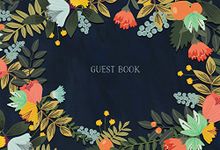 Guest Book: Modern Floral Edition (Guest Books)