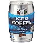 Master Café Iced Coffee in Cans, Full-Bodied Arabica & Robusta Coffee Bean Blend, Ready to Drink, Enjoy Cold or Iced, Latte 240ml (Pack of 12)