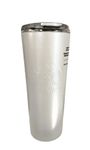 Starbucks Tumbler Stainless Steel White Shimmer Stainless Steel Tumbler | Coffee Mug | Great For Cold Brew Drinks | Hot Cup Set with Lid | Siren Logo | 16 Oz | BPA Free | Travel Coffee Cup | Reusable Recyclable | Spill-Proof | Grande