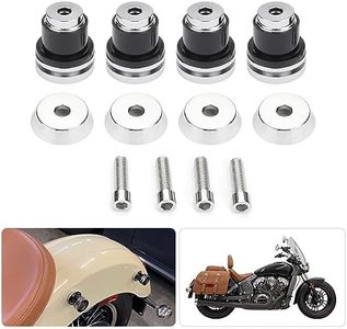 Set of 4 Motorcycle Mount Spool For Indian Scout Bobber Scout Sixty Saddle Bag Fender Sissy Bar Backrest 2016 2017 2018 2019 2020