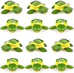 12 Pieces Mini Turtle Stuffed Toy 3.2 Inch Mini Soft Sea Turtle Animal Plush Toys Turtle Cute Stuffed Animal for Adults Birthday Party Decorations