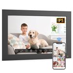 Digital-Picture-Frame 10.1'' Digital Photo Frame - Nethgrow Smart Picture Frame 32GB, IPS Touch Screen, USB, Share Photo Video via Vphoto App Email, Free Cloud Storage, Wall Mountable for Home Decor