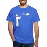 CafePress - RC Plane - 100% Cotton T-Shirt Royal