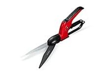 Kimura® Pro Grass Shears - Premium Lawn Shears with 360° Rotating Head, Sharp Japanese SK5 Steel Blades, Lightweight, Ergonomic TPR Coated Handles, Ideal Garden Shears for Edging and Trimming - 360mm