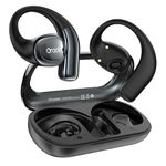 Oraolo Open Ear Headphones, Bluetooth 5.4 Wireless Earbuds with 16.2mm Large Driver, Open Ear Earbuds with AI Noise-Canceling, 32H Playtime, Water-Resistant Running Headphones for Outdoor Workout