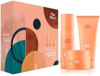 Wella Professionals Invigo Nutri-Enrich Deep Nourishing Vibrant Color Trio Set, with Shampoo 250ml / Conditioner 200ml / Mask 150ml - Limited Edition