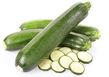 Green Gallery Squash/Zucchini Fresh Organic Green Vegetable Seeds for Home and Kitchen Outdoor Gardening Planting Farming (Pack of 30+ Seeds)