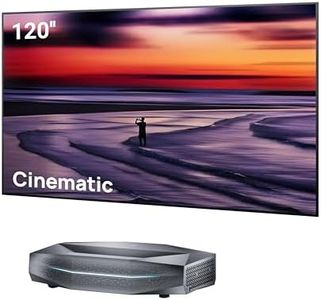 AWOL Aetherion Max 4K 3D ultra short throw projector & 120" Cinematic Screen Bundle (Aetherion Max&ALR-C120)