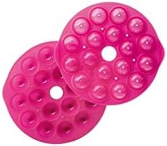 Lékué 0215018R15M017 Cake Pop 18 Cavité Silicone 100% Platine 45 x 35 x 25 cm Rose