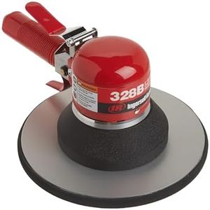 Ingersoll Rand 328B Dual Action Geared Orbital Air Sander, 8" Adhesive Pad, 5/32" Orbit, 825 RPM, 0.25 HP