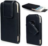Jlyifan Vertical Cell Phone Swivel Belt Clip Holster Pouch Case for Motorola One Zoom/Motorola Moto G8 Plus / G7 Power/Google Pixel 4 XL/iPhone 11 Pro Max with Thin Case/OnePlus 7T