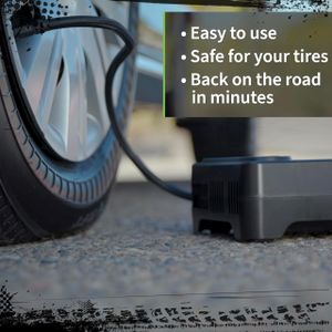 Slime Flat Tyre Repair Kit – Emergency Puncture Sealant and Inflator