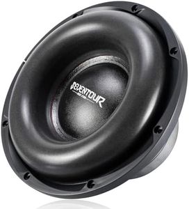 Seventour 10 inch 1200W Max Power Car Audio Dual 4 Ohm Car Subwoofer (10" - Dual 4 Ohm)