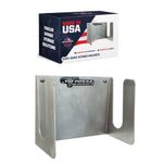 Pit Posse Motorcycle Dirt Bike Stand Holder Hook for Trailer, Garage, Shop- Made in USA- Aluminum Trailer Organizer