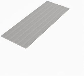 Greaton, 0.75-Inch Vertical Wooden Bunkie Board/Bed Slats with Cover, Twin, Grey