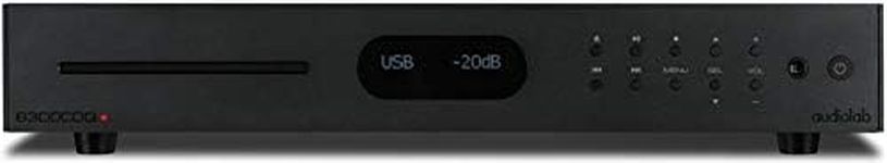 Audiolab 8300CDQ Balanced CD Player/MQA DAC/Preamp/Headphone Amp (Black)