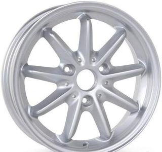 New 15 inch Front wheels Replacement Alloy Wheel Rim compatible with Smart ForTwo Passion 2008 2009 2010 2011-2015 85174