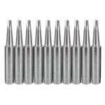 SeonFook 10 PCS 900M-T-2.4D Soldering Iron Tips Replacement Solder Tips Kit Compatible with Hakko, Radio Shack, Atten, Quick, Aoyue, Yihua, Vastar Soldering Station, Welding Equipment & Accessories