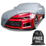 iCarCover Custom Car Cover for 2010-2024 Chevy Camaro | Waterproof All-Weather & UV Protection | Ultimate Protection for Indoor/Outdoor Use