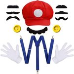 iZoeL Mario Costume Kits - Mario Ha