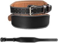 Leather Contoured Weightlifting Bel