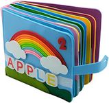 Toddlers Busy Board, Montessori Toys for 1-4 Year Old Boys Girls 3D Baby Story Cloth Book Colorful Fine Motor Skills Preschool Learning Educational Toys Birthday for Baby Toddlers