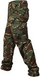 Combat Trousers - Cargo Trousers - Camouflage Trousers - Sizes 30"-40" (36W x Regular (32.5"), Green/Brown/Sand (Woodland))