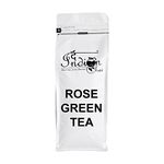 The Indian Chai - Rose Green Tea 250g with Gulab Rose Petals for Glowing Skin, Rich in Vitamin C, Natural Stress Buster, Helps with Immunity