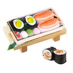 AGRIMONY Funny Sushi Socks Box-Funny Japanese Gifts for Men Women Teen Boys-Fun Novelty Crazy Funky Food Cool Crazy Socks-Easter Fathers Day Birthday Dad Mom Gifts Christmas Stocking-2 Pairs