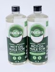 nutiva Organic MCT Oil from Coconut - 9 g of MCT and 6 g of C8 - Great for Cofee, Shakes and Salads - 3,620 mL (2 x 1.18L)