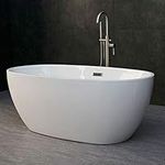 WOODBRIDGE B-0018 Bathtub, Brushed Nickel