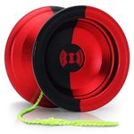 FETESNICE Responsive Yoyo for Beginners , Unresponsive Yoyos for Professionals, Advanced Players, Metal Yo-yos for Kids and Adults with Yo Yo Accessories