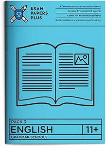 Exam Papers Plus 11 Plus Practice Papers 2022, English (Grammar Schools) Pack 3, Mock Exam Experience for Home Practice with Separate Answer Sheet for Parents, By