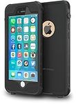 iPhone 6 Plus case, ImpactStrong® Waterproof Case [Fingerprint ID Compatible] Shockproof Snowproof Dirtproof Protection Impact Resistant Cover for Apple iPhone 6 Plus & 6s Plus (5.5") - Black