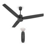 Havells FAB BLDC I 1200 mm Decorative Ceiling Fan with 100% Pure Copper|Remote Control | Watt: 30|Air Flow: 225 cmm|Speed: 350 RPM | 2 Years Warranty (Midnight)