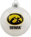 Boelter Brands NCAA Iowa Hawkeyes LED Color Changing Ball Ornament