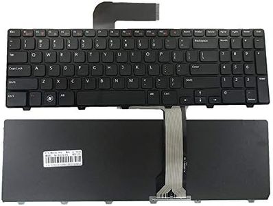 SUNMALL N5110 Keyboard Compatible with DELL Inspiron, Replacement Laptop Keyboard with Frame Compatible with DELL Inspiron 15R N5110 M501Z M511R Ins15RD-2528 2728 2428