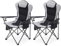 Aohanoi 2 Pack Camp Chairs for Heav