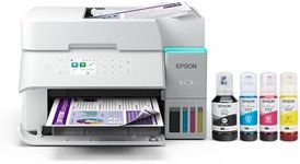 Epson EcoTank ET-3943 Wireless All-in-One Colour Supertank Printer with up to 3 Years of Ink, Refillable Tanks, Perfect for Home Office, 17 PPM, 2.4" Colour Screen, Auto Document Feeder – White