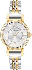 Anne Klein Women's AK/2159SVTT Two-Tone Bracelet Watch