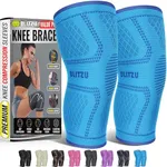 Knee Brace for Women & Men, 2 Pack 