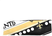 NFL New Orleans Saints HeadbandHeadband Stretch Patterned, Team Colors, One Size