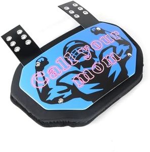 FUYUWTUN Backplate Football Youth Rear Back Back Plate for Football Lower Back Protector Back Bone Protect Shield for Football Should Pads (Mom, Youth)