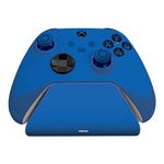Razer Universal Quick Charging Stand for Xbox Series X|S: Magnetic Secure Charging - Perfectly Matches Xbox Wireless Controllers - USB Powered - Shock Blue (Controller Sold Separately)