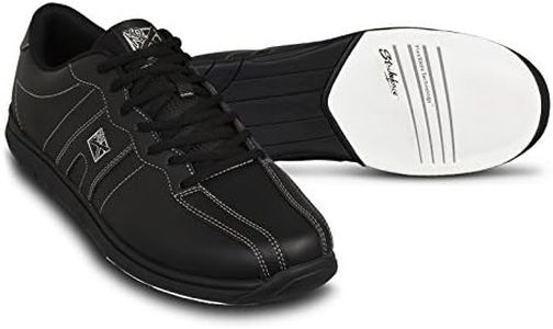 KR Strikeforce OPP Mens Athletic Bowling Shoe (M-045, US Footwear Size System, Adult, Men, Numeric, Medium, 9.5) Black