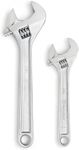 Crescent AC2812VS Chrome Plated Adjustable Wrench/Spanner Set, Silver, 203 mm/8-Inch/305 mm/12-Inch